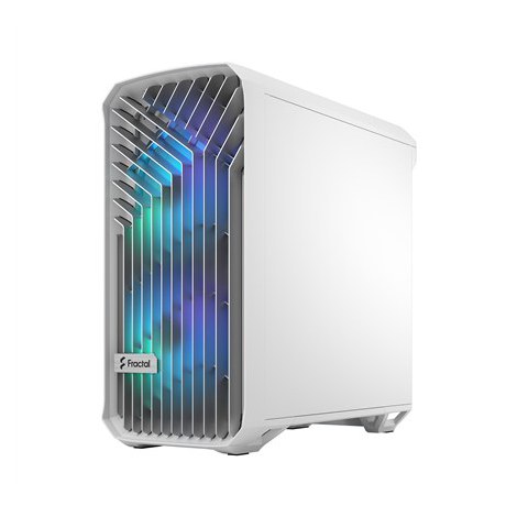 Fractal Design | Torrent Compact | RGB White TG clear tint | Mid-Tower | Power supply included No | ATX - 9